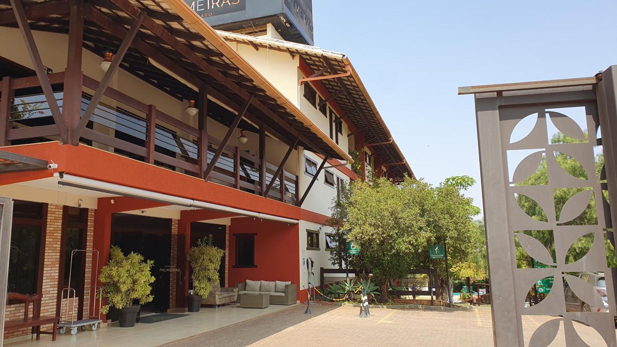 Hotel Das Palmeiras 파라카투 외부 사진